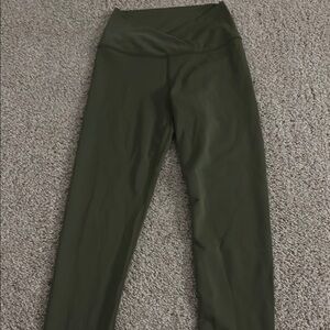 Olive Green Women's Leggings